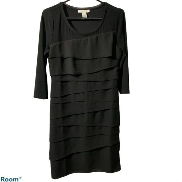 WHBM Layered Ruffled Dress  - Picture 1 of 5